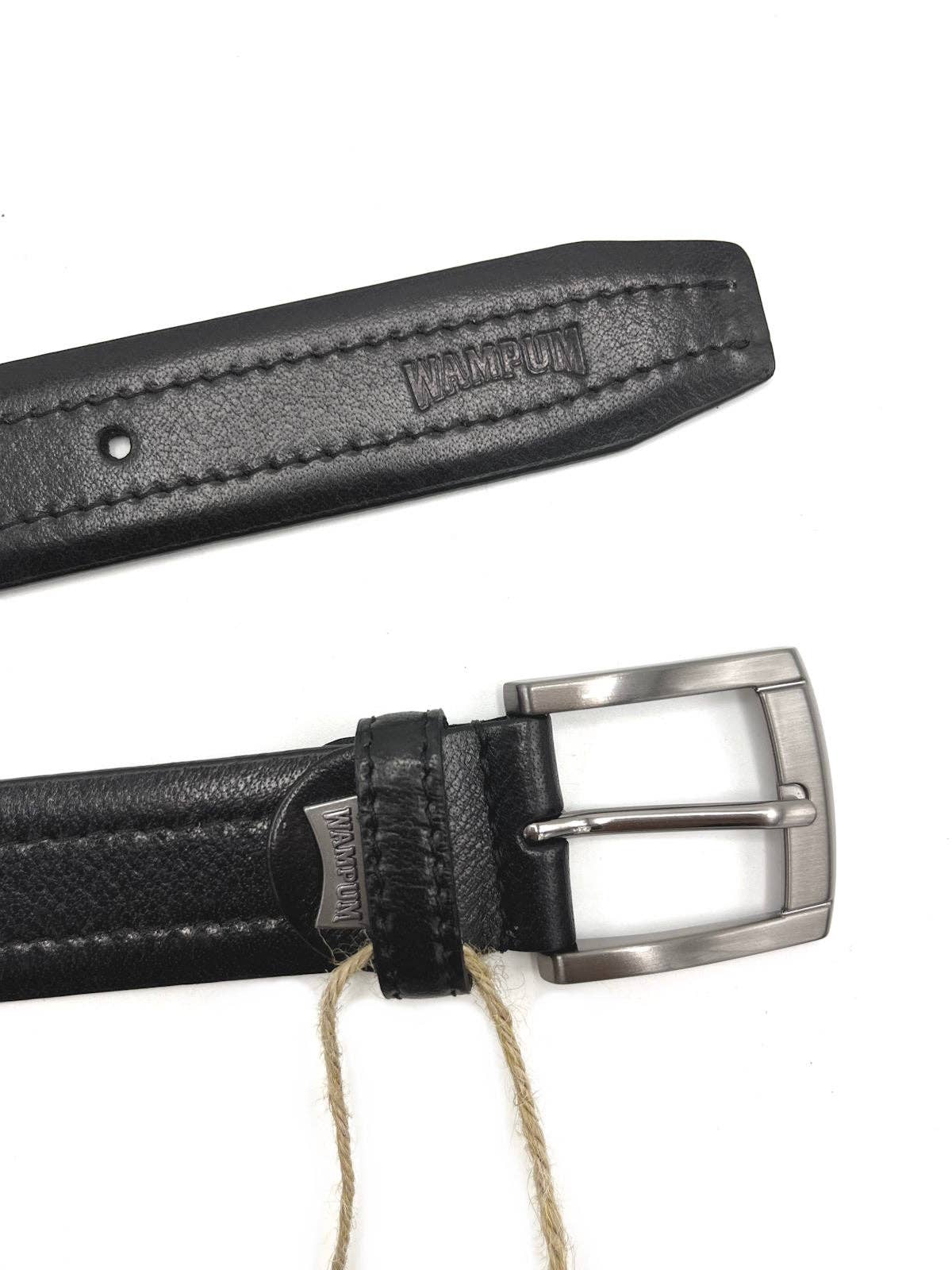 Suie Valentini srl - Wholesale Belt - Men's - Genuine leather belt, Brand Wampum, art. IDK504/350