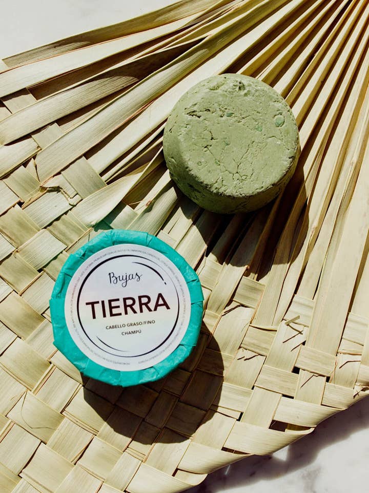 Champú Sólido natural y vegano para cabellos grasos - TIERRA para venta al por mayor de Bujas Market