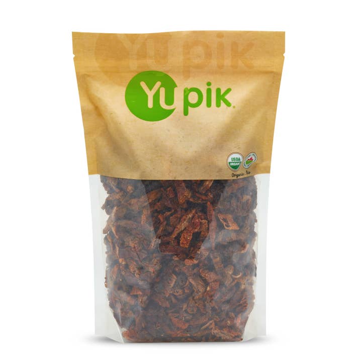 Yupik - Wholesale Dried/Dehydrated Vegetables - Yupik Organic Sundried Tomatoes, Julienne Slices, Vegan