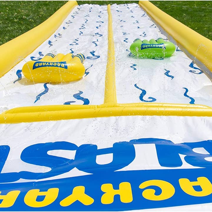 Frustration Free Solutions - Wholesale Inflatables - Backyard Blast - 30' Waterslide With Bumper