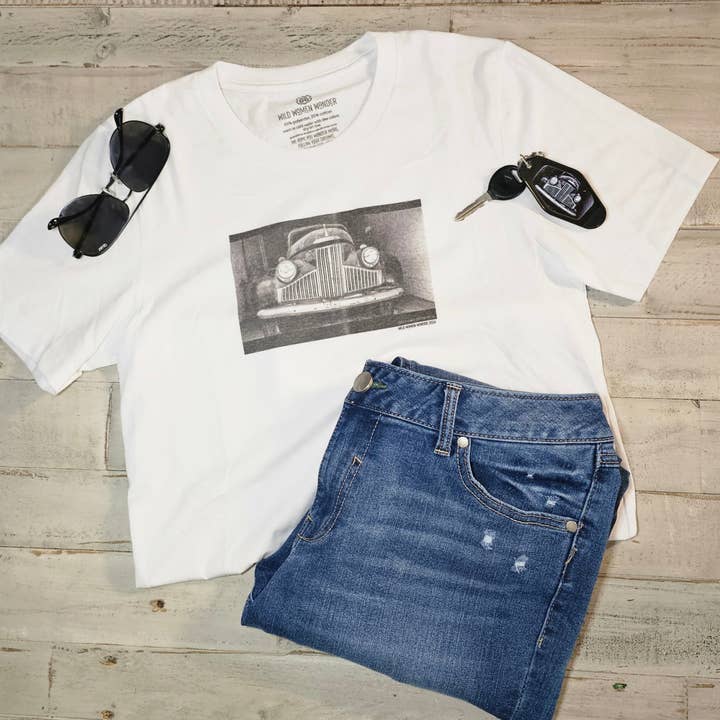 100% Recycled Tee - The Mother Road for wholesale by Wild Women Wander