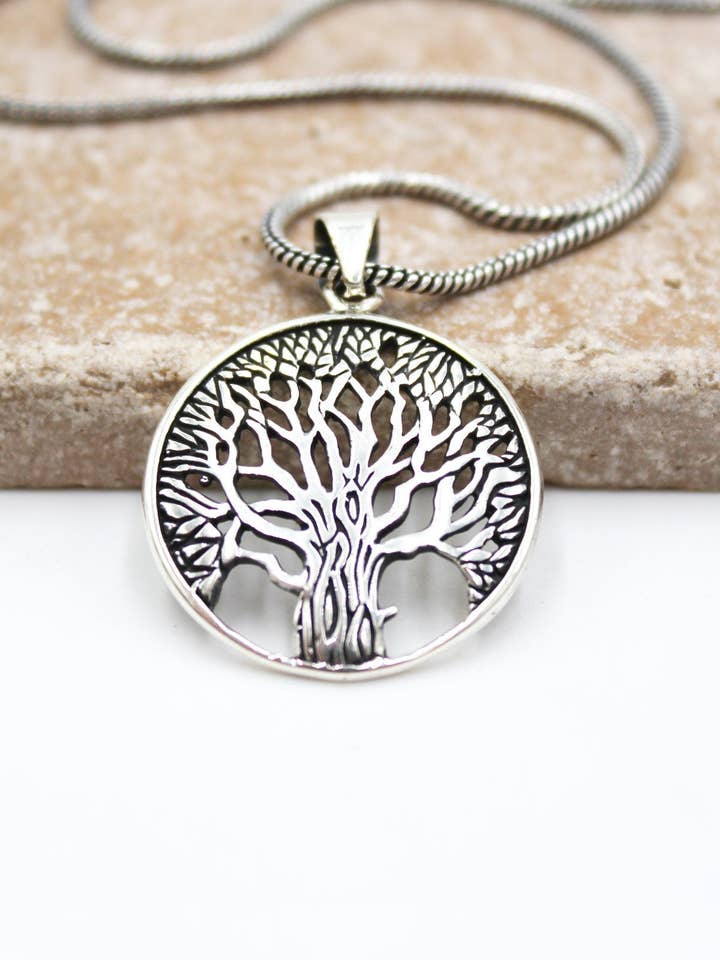 Tree of Life Necklace for wholesale by Lakhays Collection Inc.