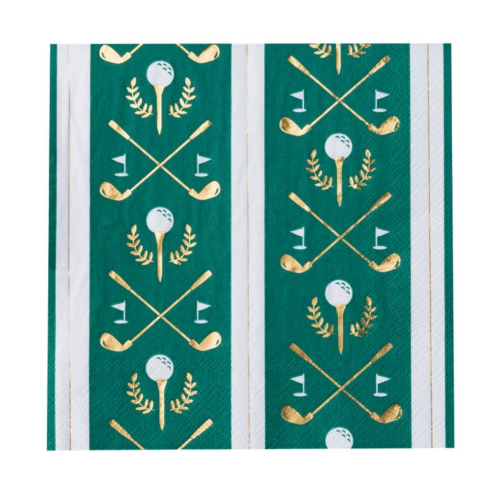 Bonjour Fête - Vente Serviettes jetables - GRANDES SERVIETTES DE GOLF0