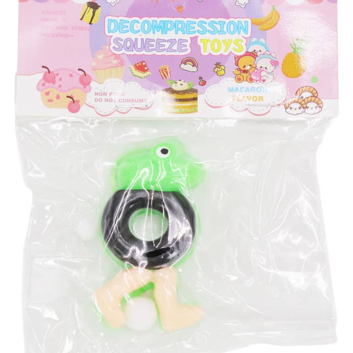 ASSORTED Brain Rot Memes Mochi Pom Pom Squishy Bag - 20 pcs for wholesale on Faire14