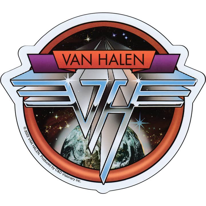 Square Deal Recordings & Supplies - Wholesale Sticker - Sticker - Van Halen - Space Logo