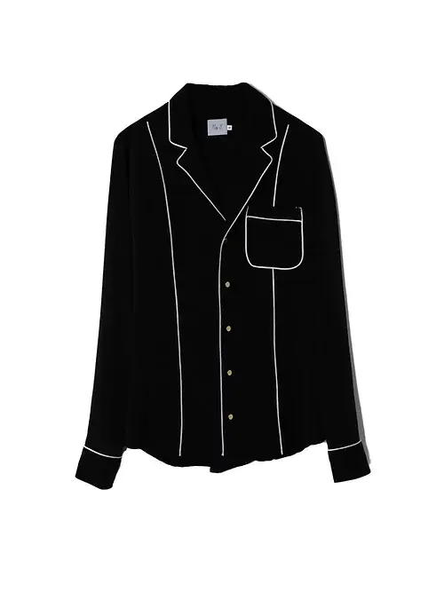 Nero Camicia pigiama nera Nº8 in vendita all'ingrosso su Faire3