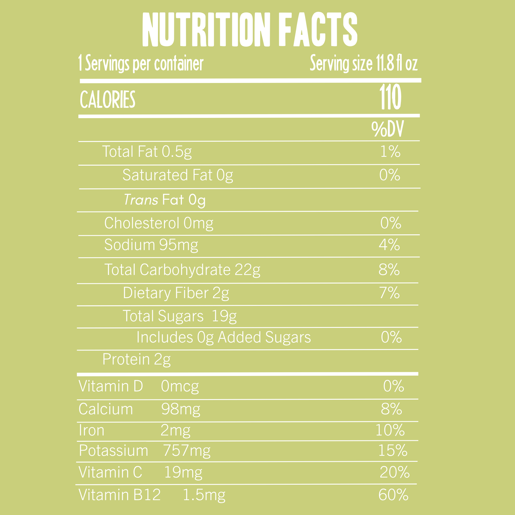 Just Made Foods - Wholesale Wellness Juice/Tonic - Power Greens4