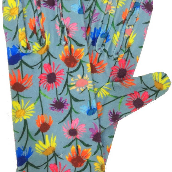 LES PETITS CAPRICES - Wholesale Gloves - Women's - Ophélia Azur women's fleece gloves