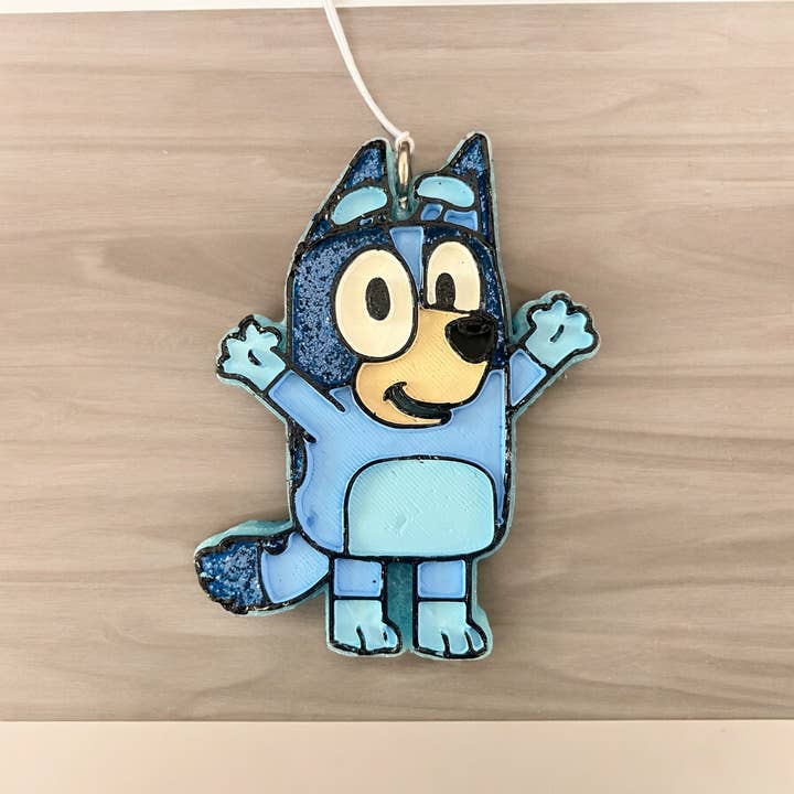 Cup Culture - Wholesale Car Freshener - Women's - Blue dog and friends Car Freshie