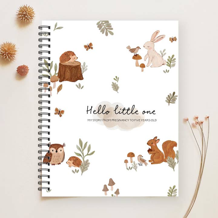 Baby Shower Graviditetsdagbok & Presentbok C103A för wholesale av Rainbows&Lollipops Inc