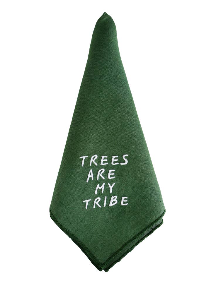 "Conjunto de guardanapos 'As árvores são a minha tribo'" por atacado de Rhea Kalo