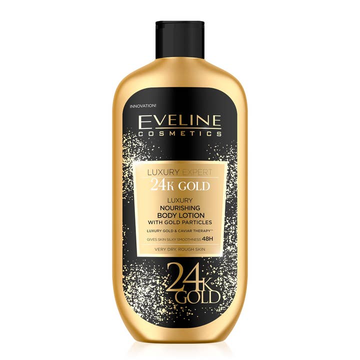 Lotion Nourrissante pour le Corps Eveline Cosmetics Luxury Expert 24K Or 350ml pour la vente par Eveline Cosmetics