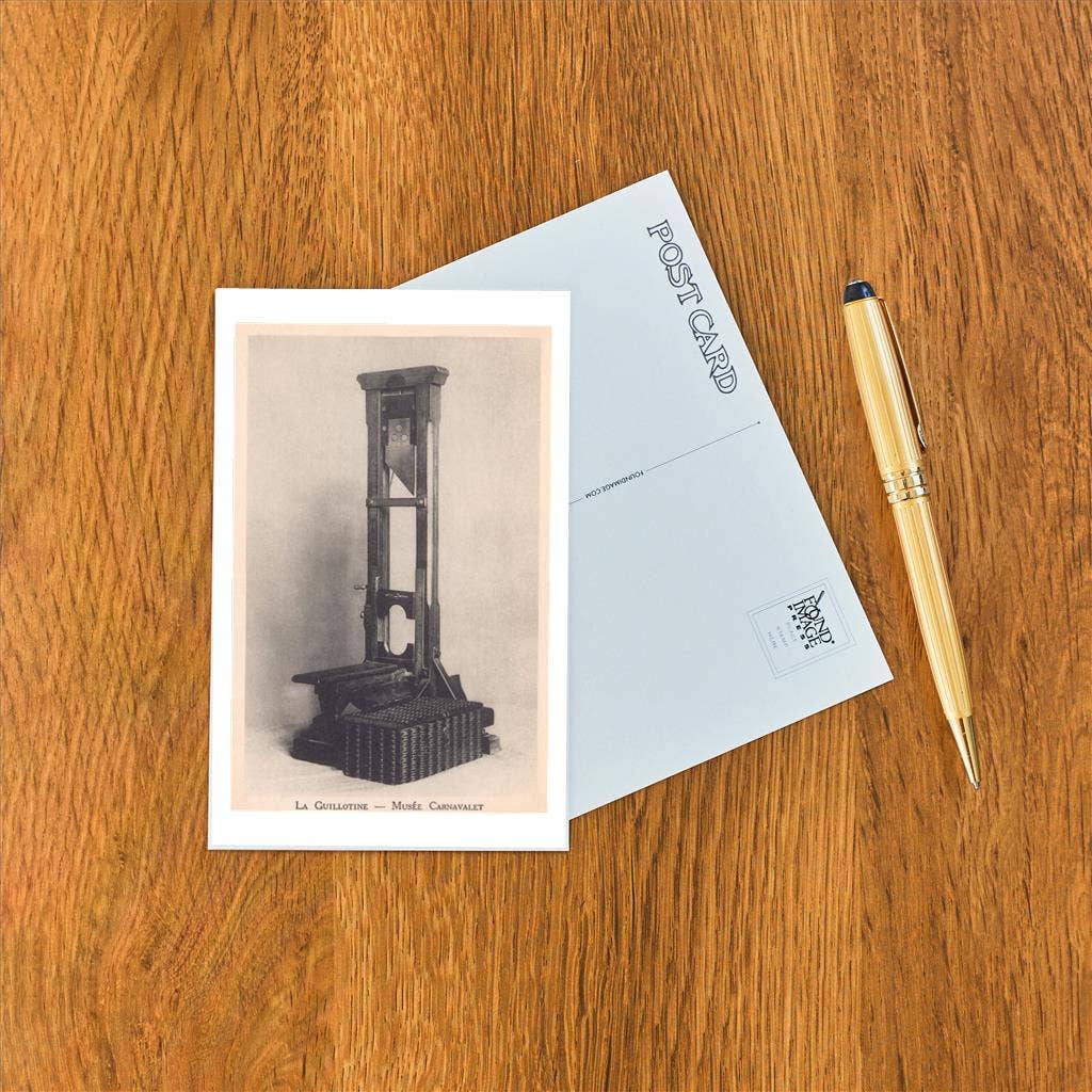 Found Image Press - Wholesale Postcard - Postcard FF-343 Guillotine1