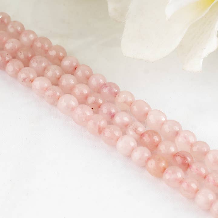 Soothing Crystals Beads - Wholesale Beads - Faceted Beads | Rose Quartz | Crystal Beads for Jewelry6