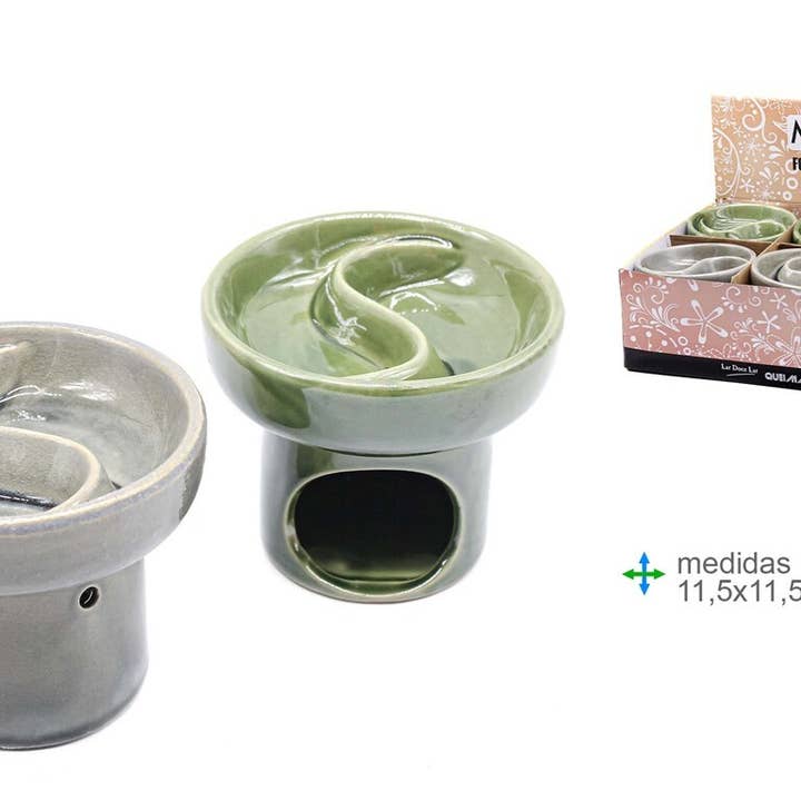 Esoterica Arte - Wholesale Incense Holder - Ceramic Burner 11.5x11.5x9.8cm (6 pcs)