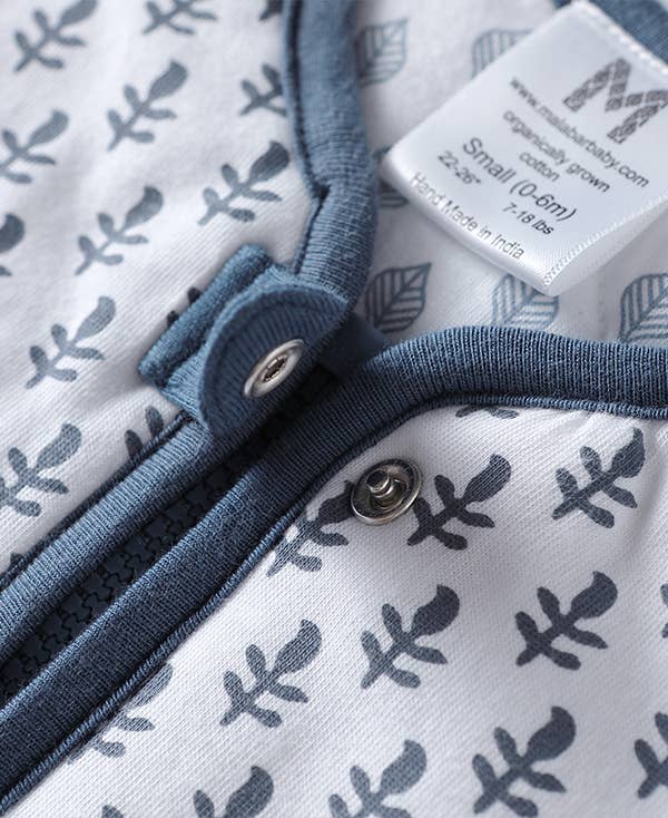 MALABAR BABY, Consciously Crafted For You. - Wholesale Sleepsack - Baby - TOG 2.2 Quilted Sleep Sack: Organic Cotton I Made in India4