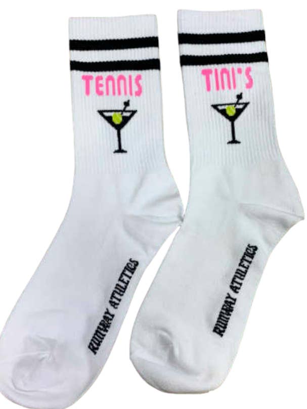 Tennis Socks - Tennis & Tini's for wholesale by Runway Athletics
