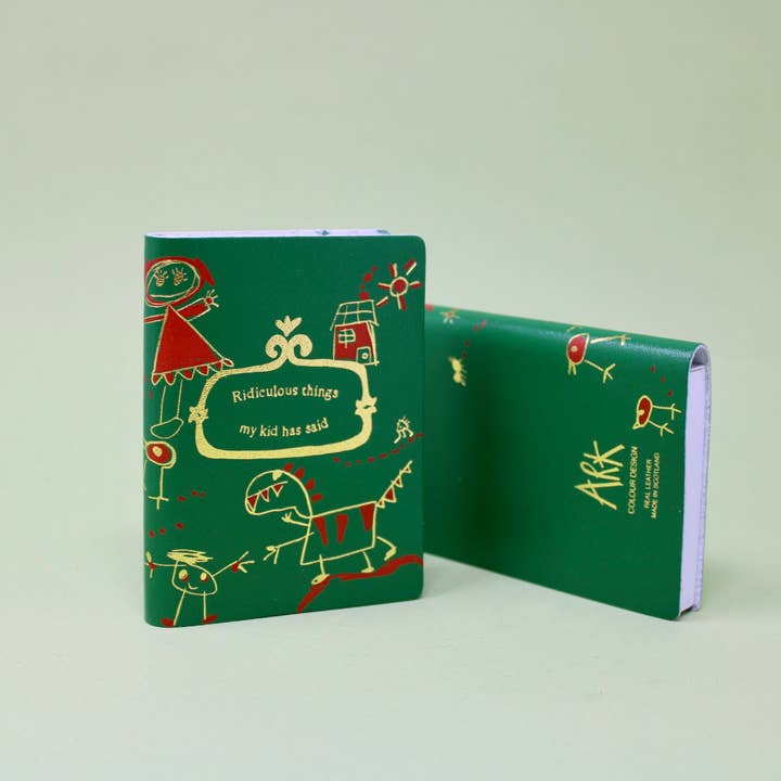 Ark Colour Design - Wholesale Journal/Diary - Illustrated Midi Leather Journal