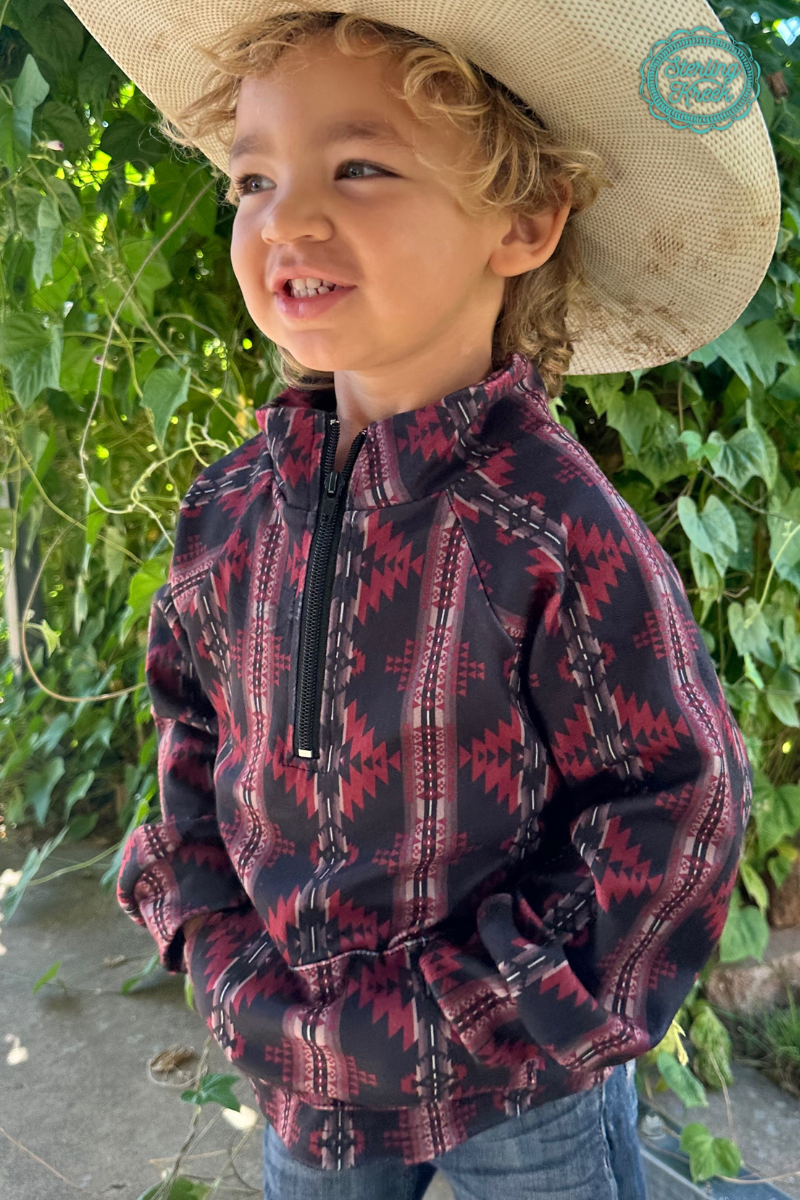 Sterling Kreek – Großhandel Sweatshirt – Kinder – Mini-Pullover Crimson Creek1