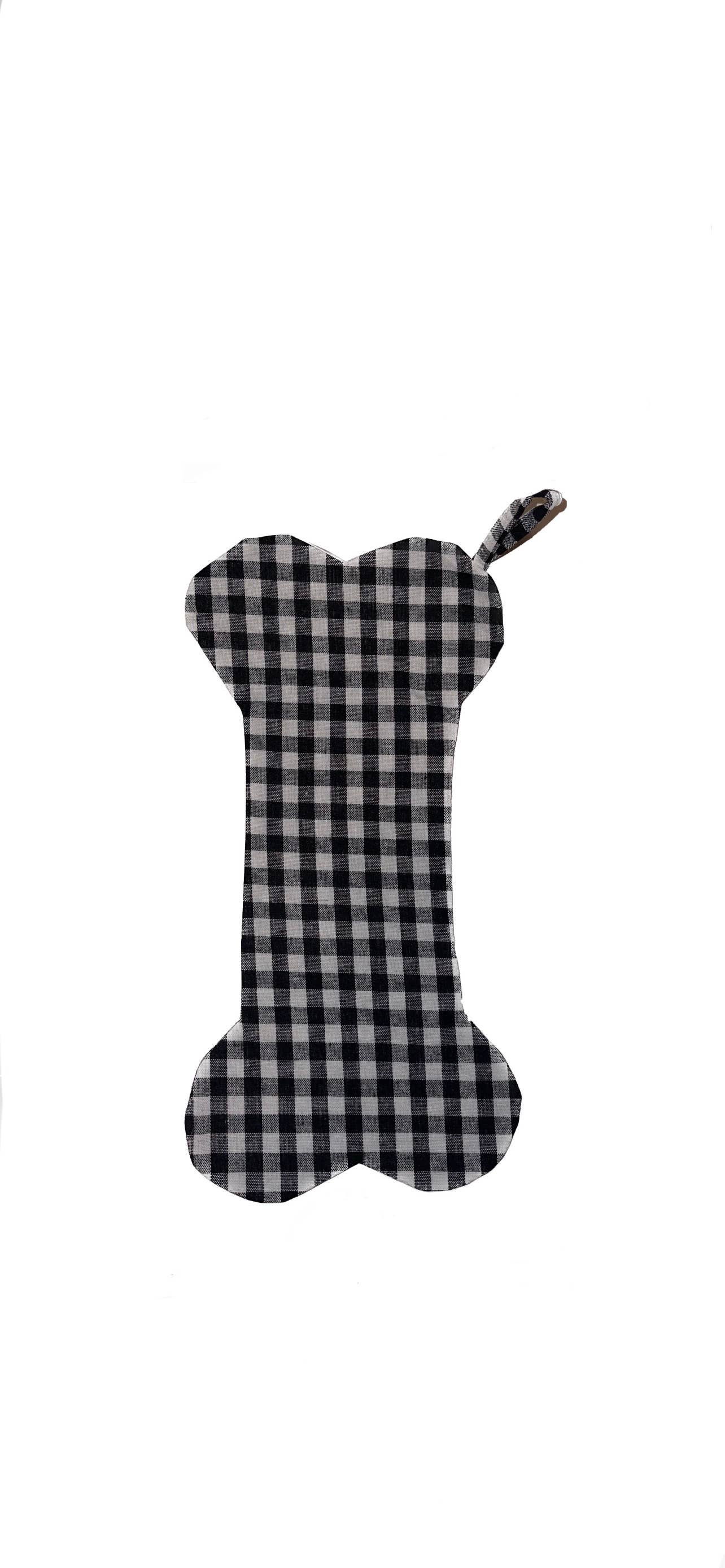 Granny B's Holiday Depot – wholesale Holiday Stocking – Dog Bone Stocking7