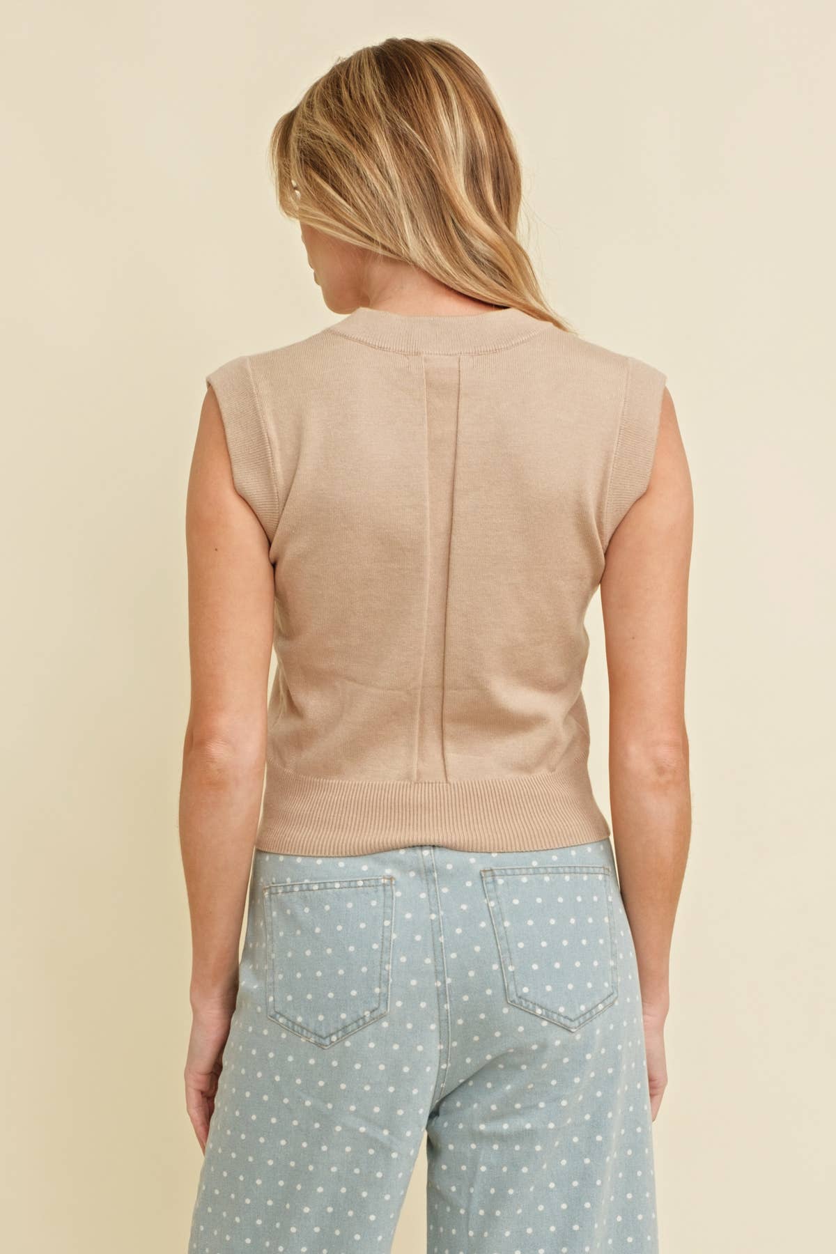 Cloud Ten - Wholesale Knit Sweater - Women's - CSW9821 - Women's Rib Neck Knit Sweater17