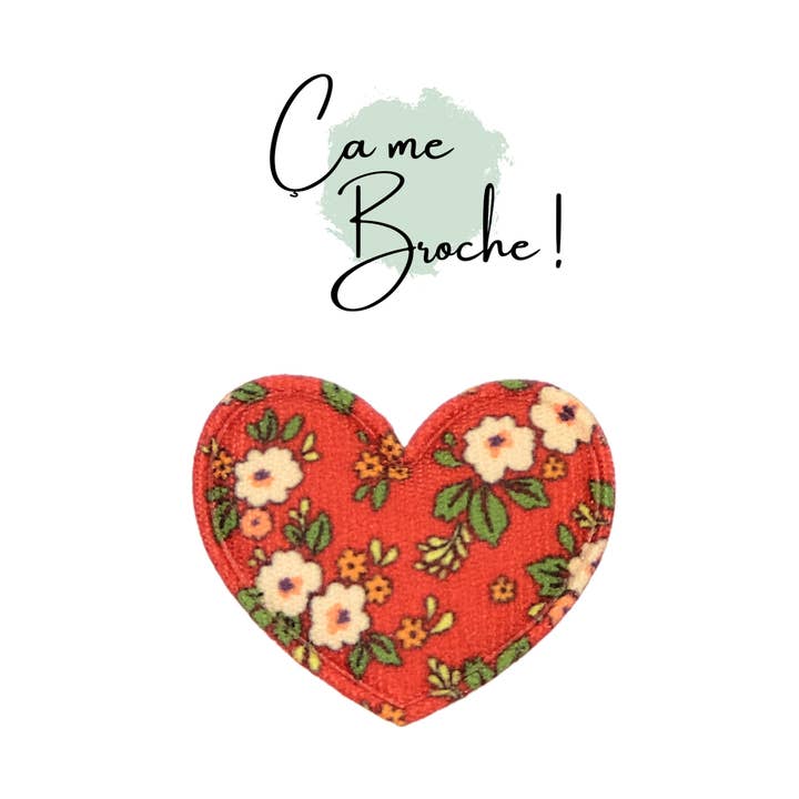 Camebroche - Wholesale Brooch - Flower heart brooches4