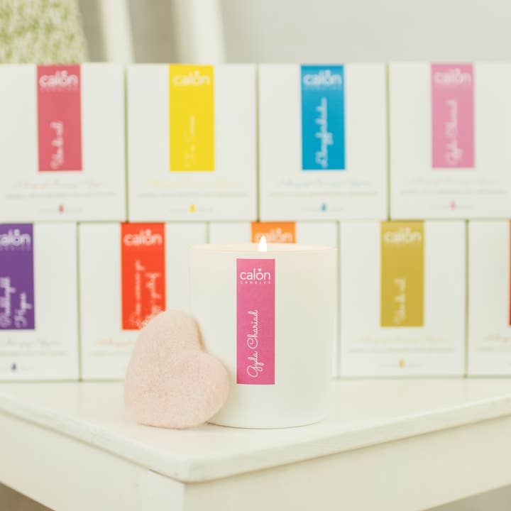 Calon Home – Engroshandel Glaslys – Tillykke med fødselsdagen | Penblwydd Hapus Tosproget Candle - 220g netto