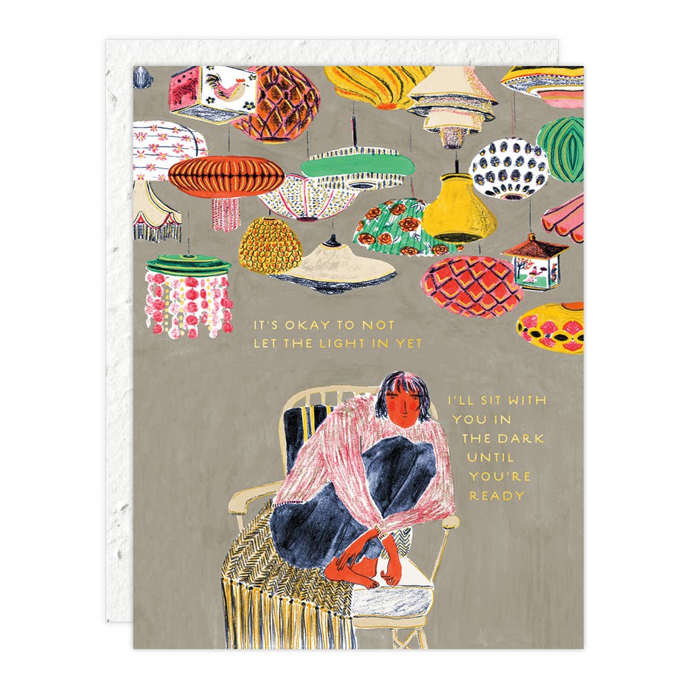 Seedlings – wholesale Encouragement card – Light - Encouragement Card1