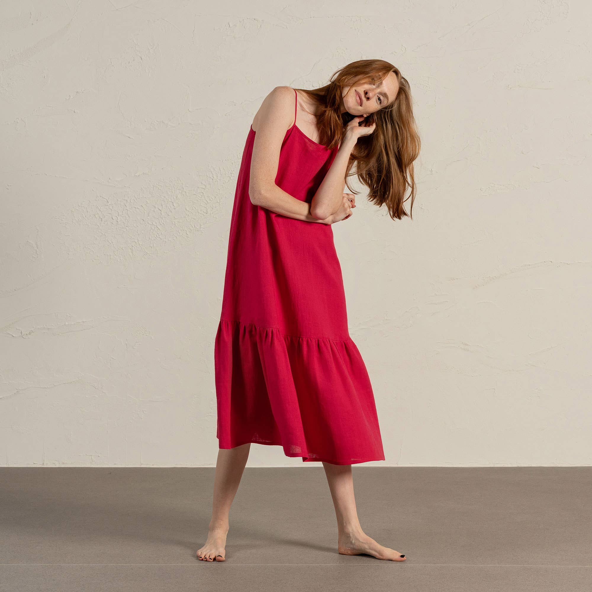 menique - Wholesale Dress - Women's - Linen Customization Fee / Custom Made Item1