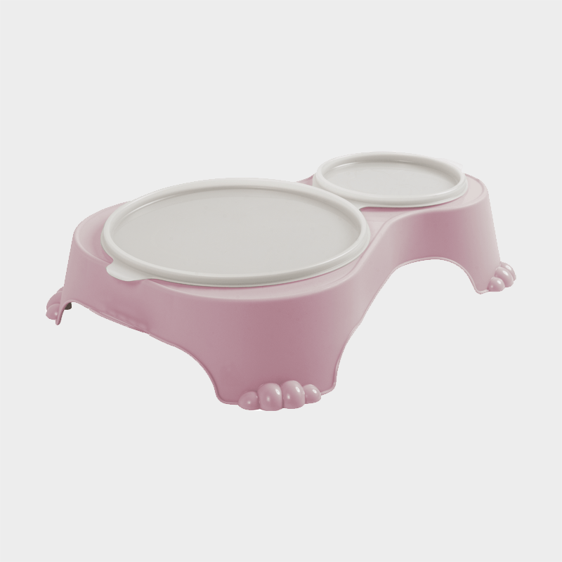 4cats Heimtierbedarf GmbH - Wholesale Pet Bowl - Cat/Dog - Rotho MyPet Sally double food bowl 1 l + 0.28 l with lid2