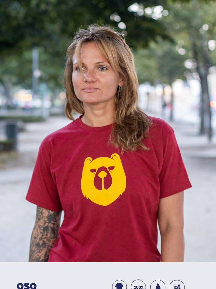 fioAgua - Wholesale Screen Printed T-Shirt - Unisex - oso3