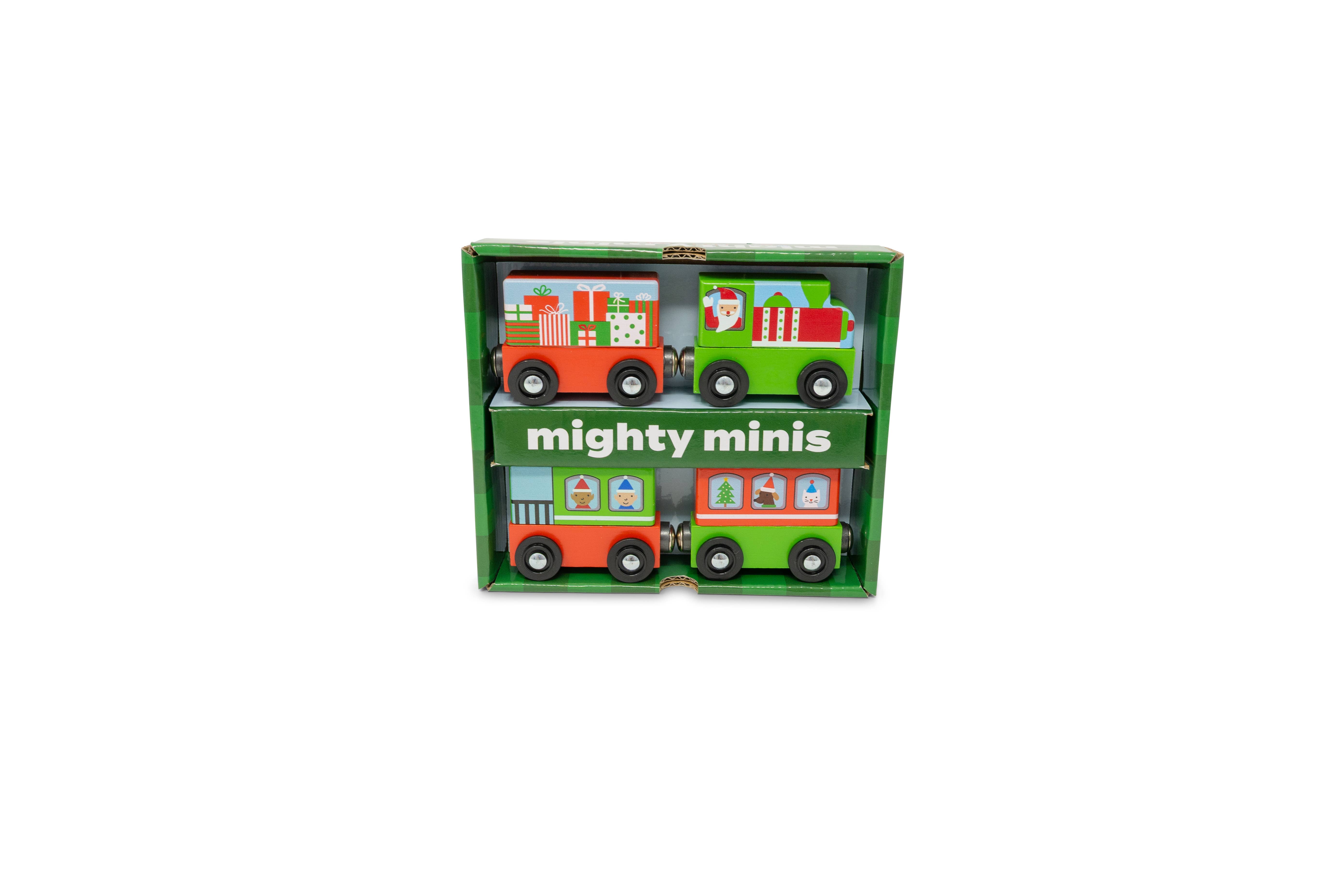 Jack Rabbit Creations - Wholesale Toy Car/Truck - Kids - Magnetic Christmas Train Mighty Minis set/42