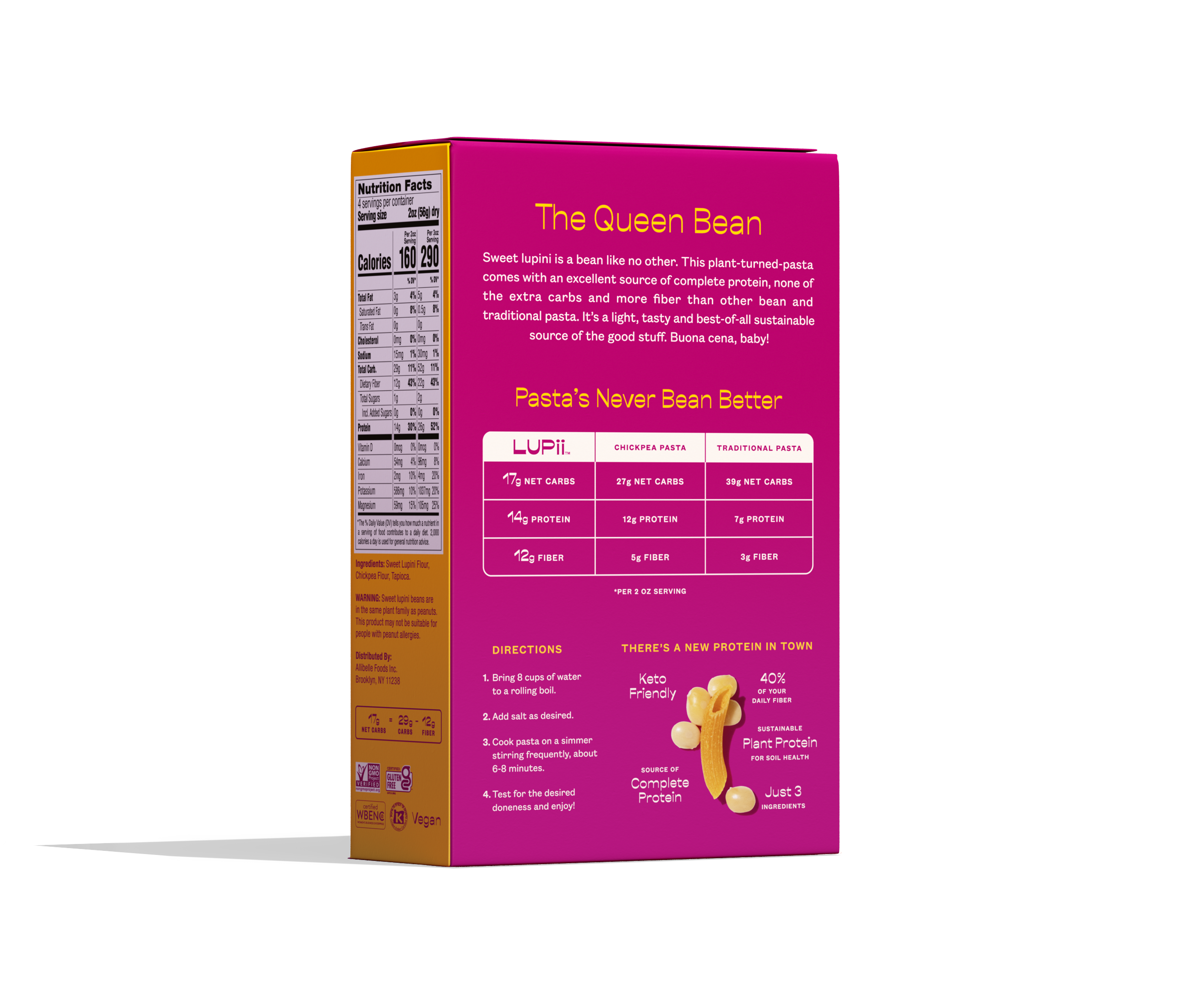 Lupii - Wholesale Pasta - Lupii Pasta - Penne1