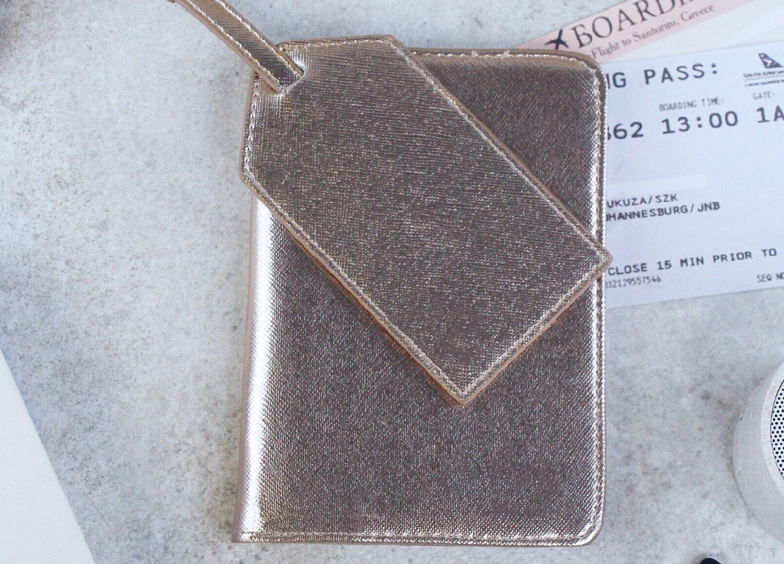 eBuyGB Craft Blanks - Wholesale Passport Case - Unisex - PU Leather Passport Holder & Luggage Tag Holiday Travel Set4