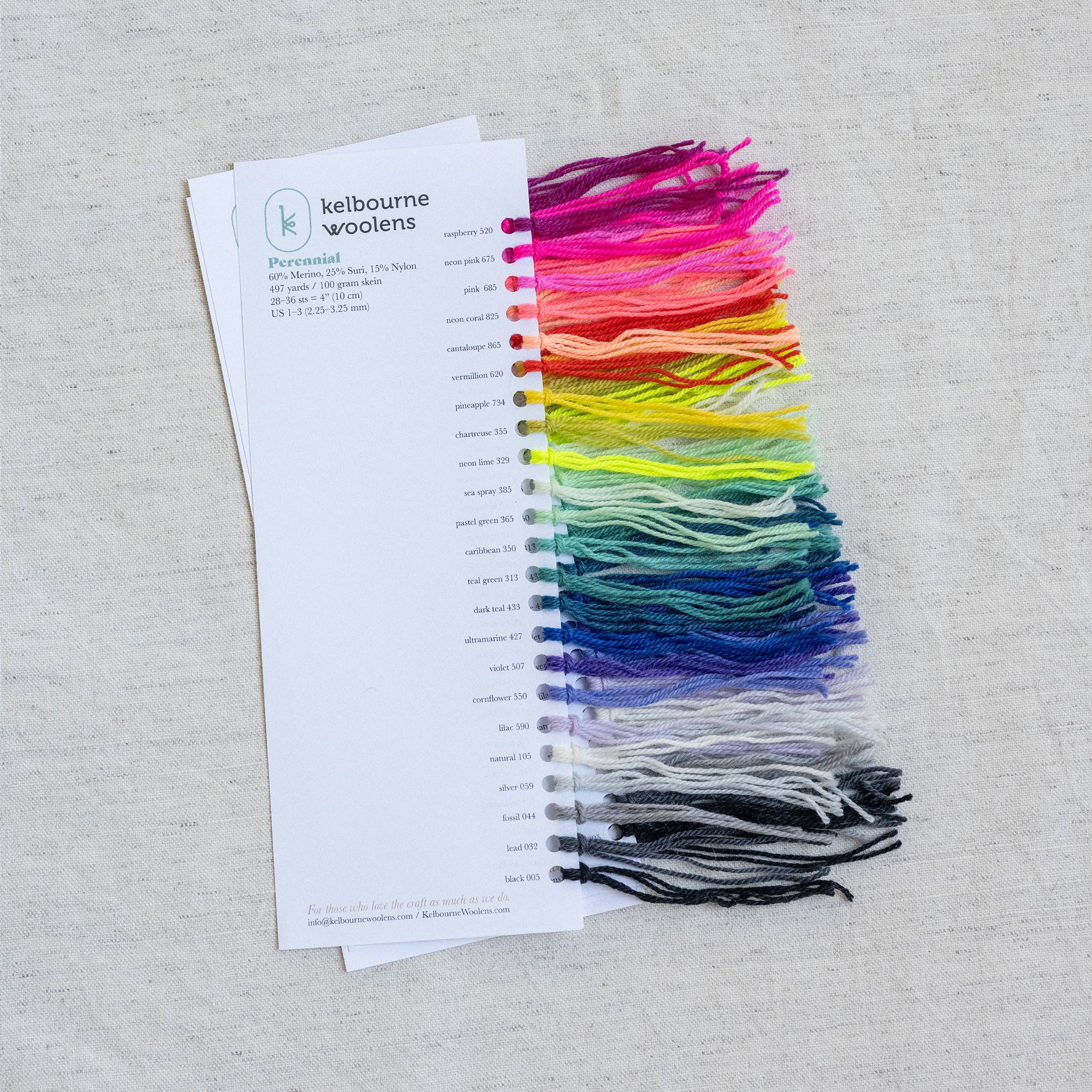 Kelbourne Woolens - Wholesale Yarn - Color Cards10