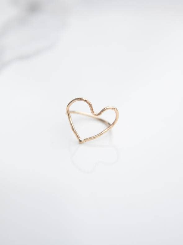 Sweetheart Ring - Brass for wholesale by Kala Handmade With Love