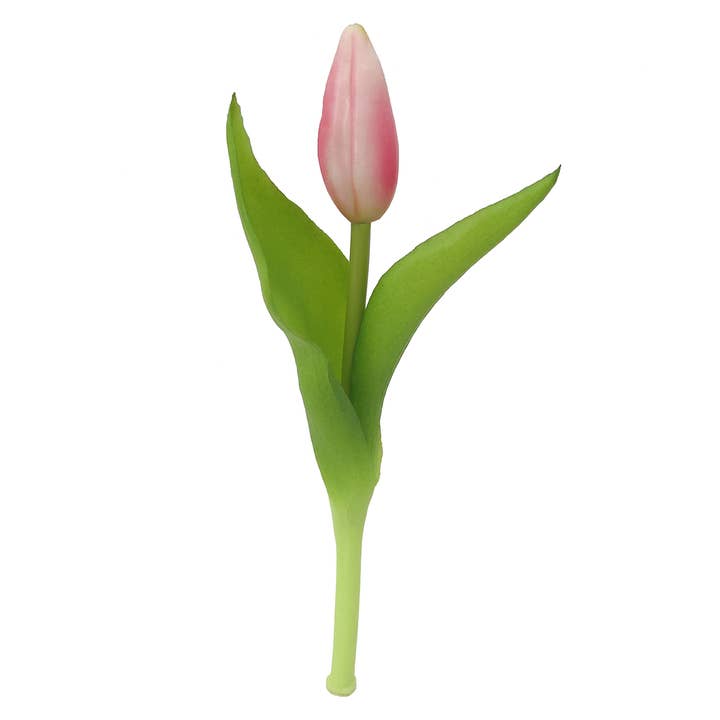 Wurm - Wholesale Artificial Plant - Tulip with small artificial flower head, Pink (W/H/D) 4x19x4cm