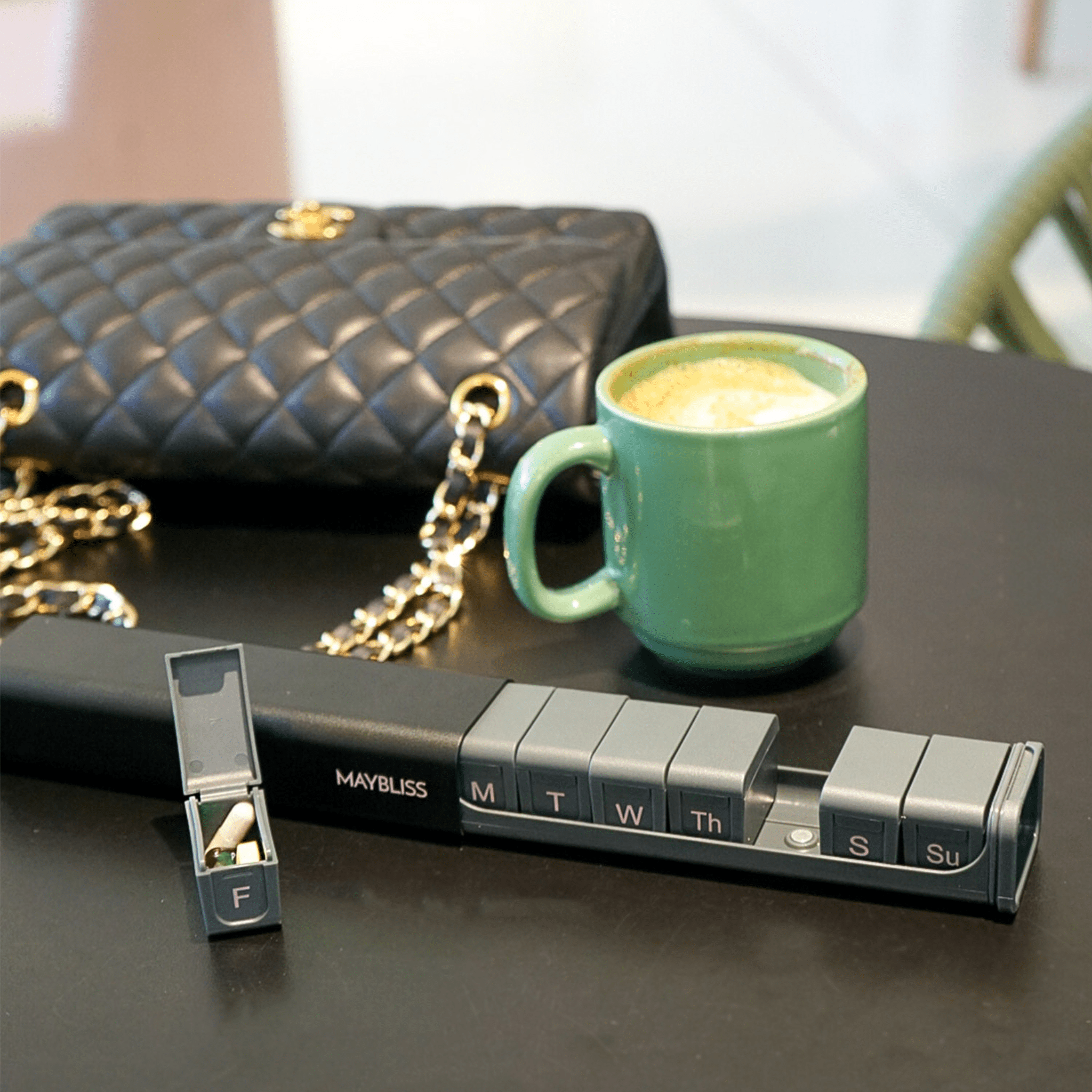 MAYBLISS - Wholesale Pill Organizer - BlissPod Innovative Travel Case15