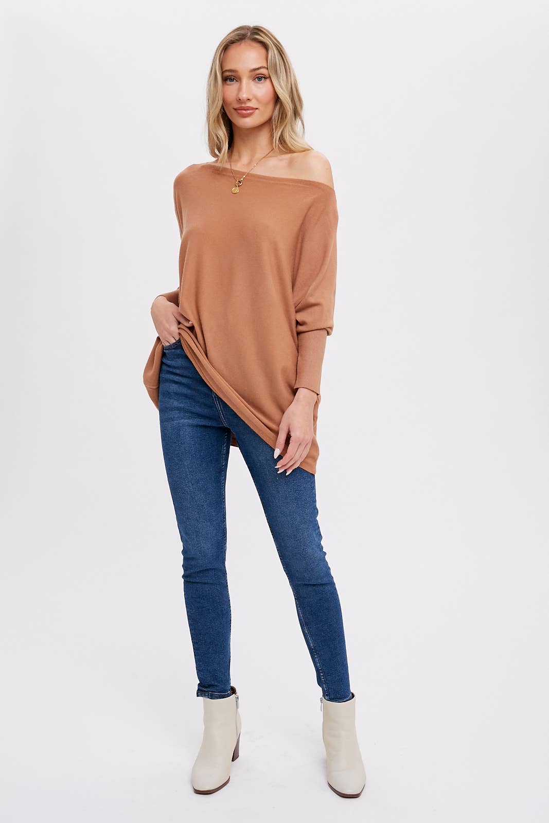 Bluivy - Wholesale Tunic - Women's - FLOWY BOATNECK DOLMAN TUNIC - ST. PATRICK'S DAY49