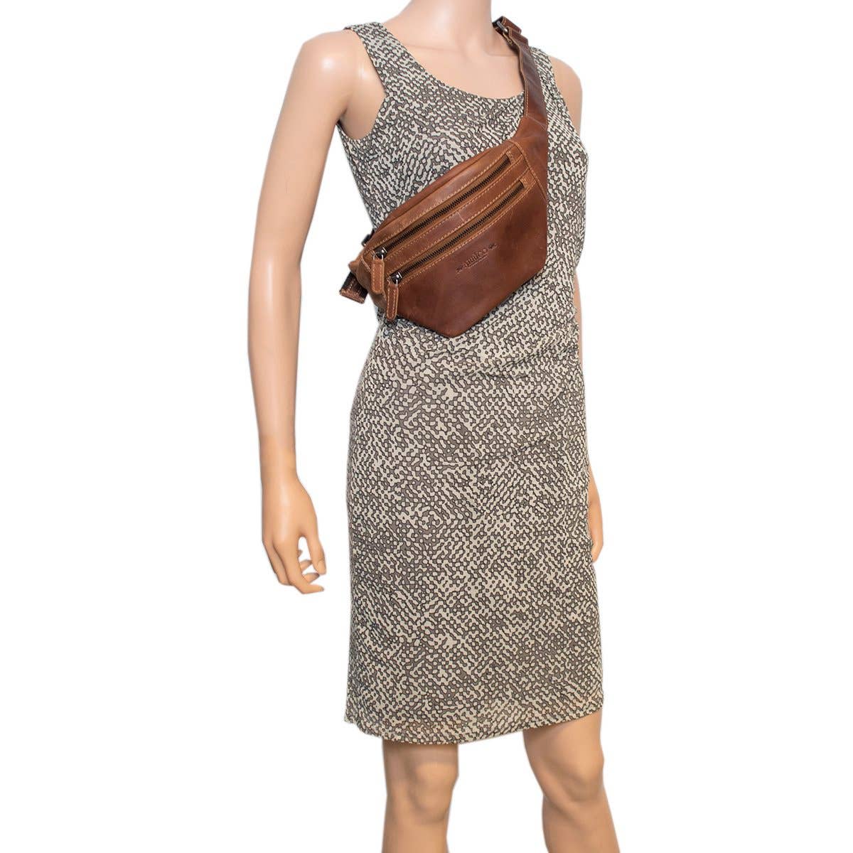 Arrigo - Wholesale Belt Bag - Unisex - Leather Crossbody Bag - Fanny Pack - Belt Bag - 6 colours7