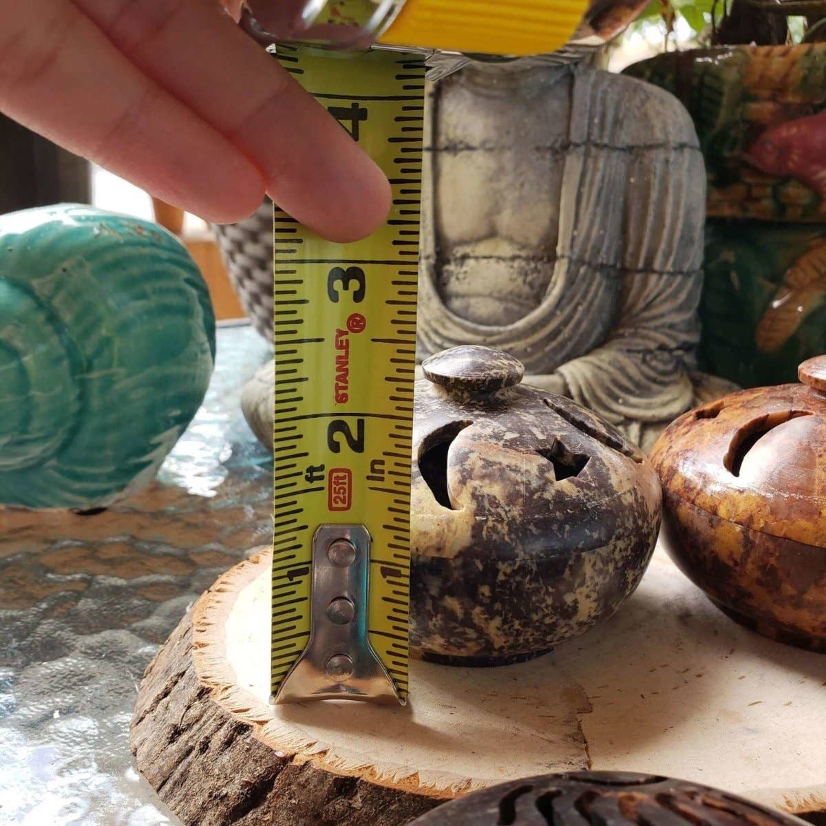 My Magic Place Shop - Wholesale Incense Holder - Soapstone Multi Burner, Charcoal Burner, Incense holder8