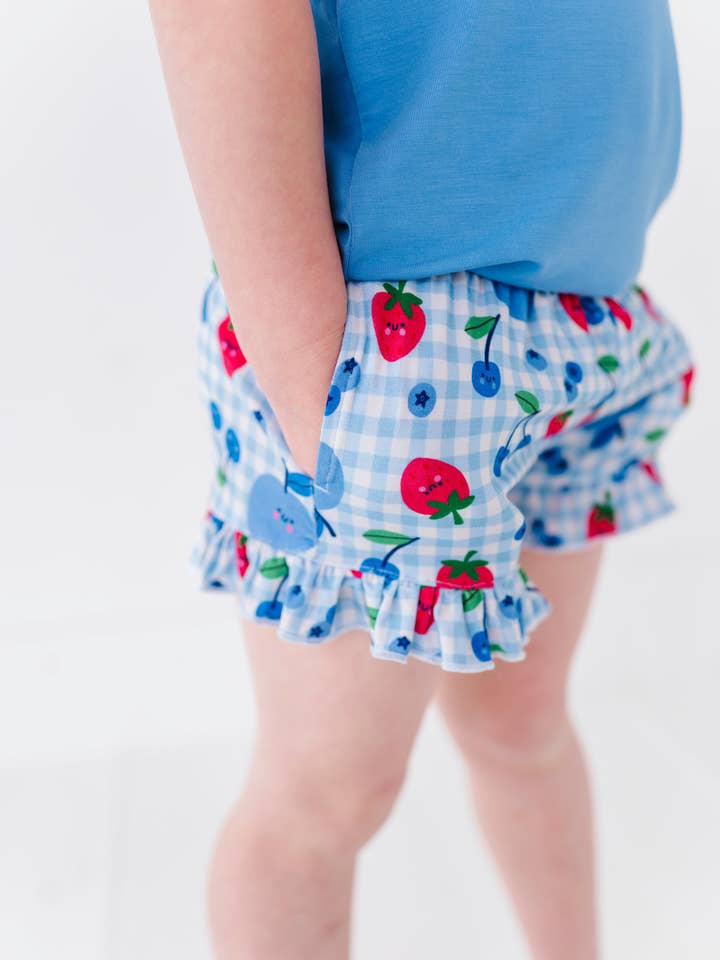 Kiki + Lulu - Wholesale Top & Short Set - Kids - Berry Patriotic Tank & Short Set Toddler/Kids