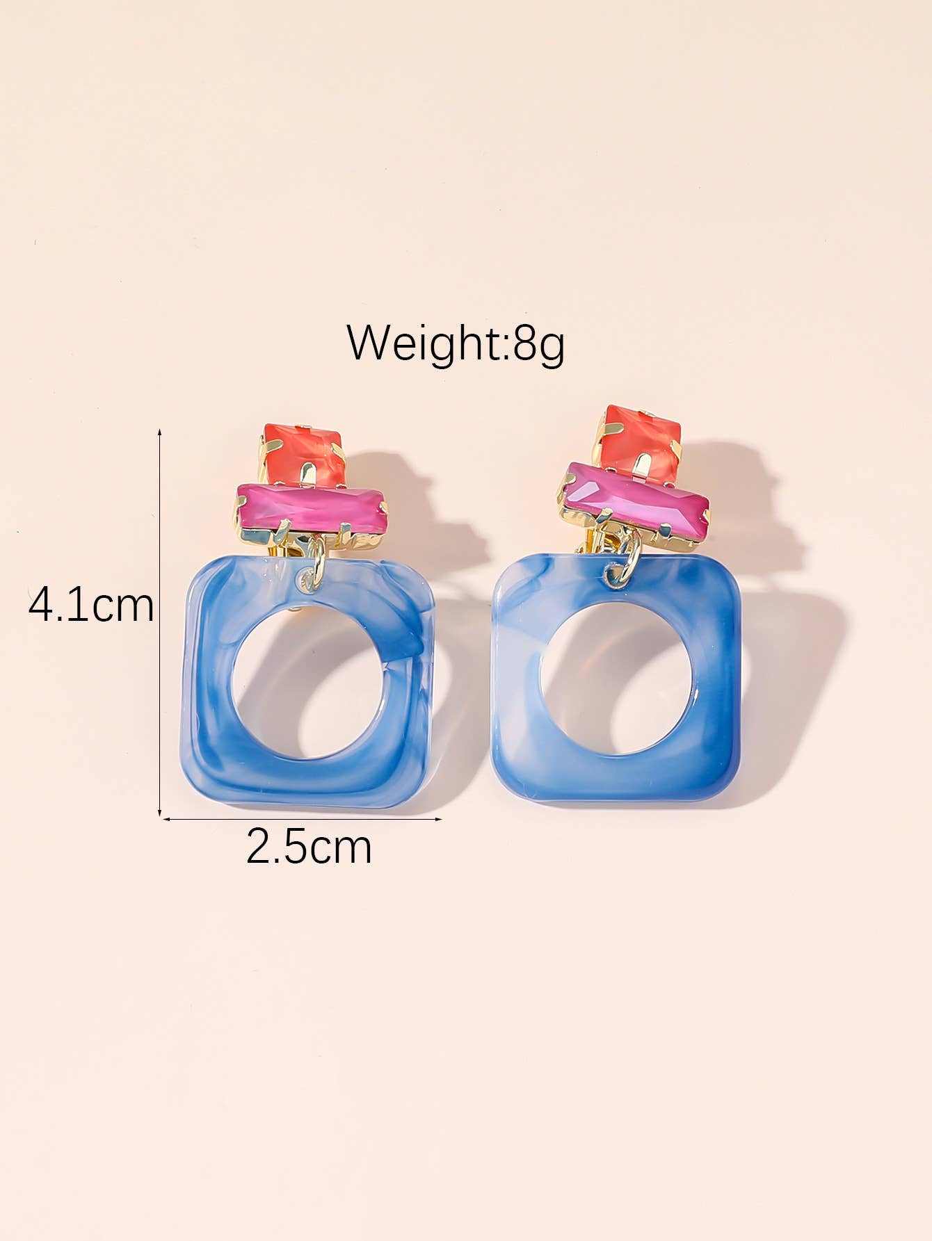 Blossom bijoux – Großhandel Ohrclip – 24PEBOL041 Goldfarbene Clip-Ohrringe aus Metall3