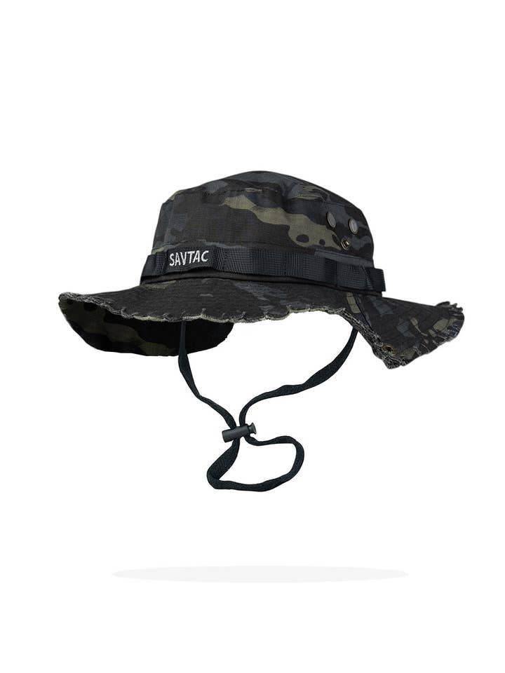 Boonie - STMC® Black for wholesale by SAVAGE TACTICIANS