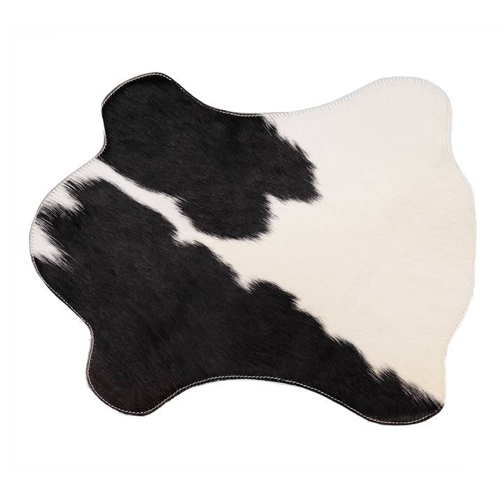 set de table en forme de vache noir/blanc 30x48cm pour la vente par Mars & More - Brand of B Living