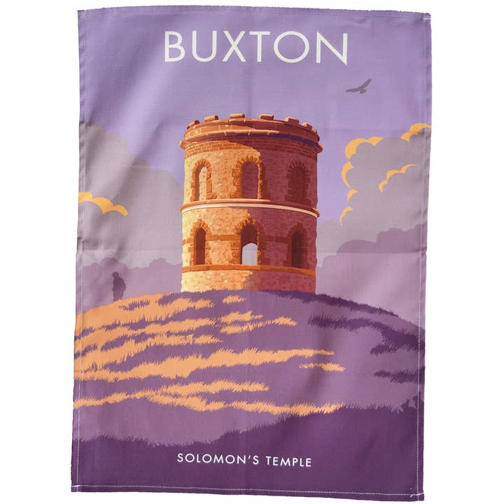 Torchon Buxton - Solomon's Temple pour la vente par Town Towels