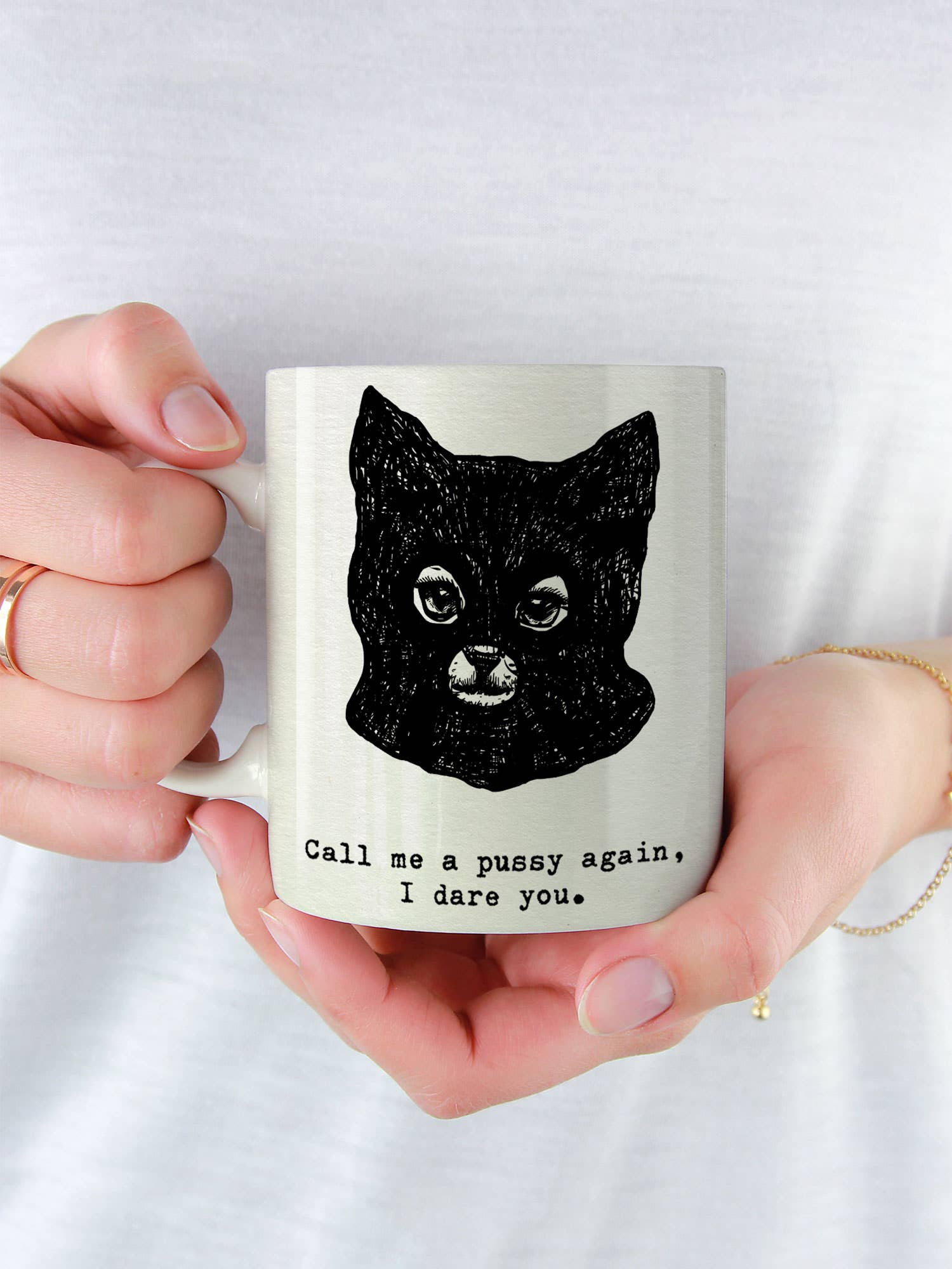 Brainbox Candy - Wholesale Coffee Mug - Funny Gift - Pussy Mug by Hayden Kays2