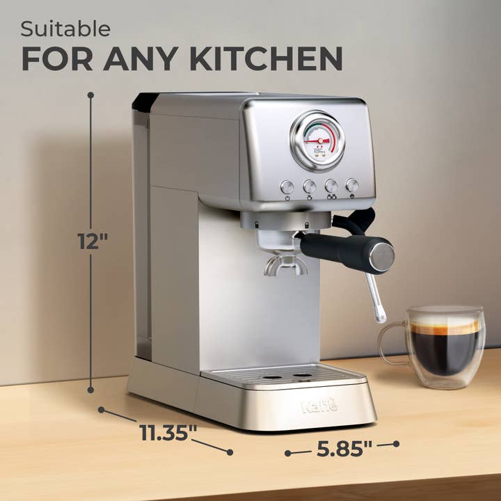 Kaffe - Wholesale Espresso Maker - Kaffe - Espresso Coffee Machine w/ Milk Frother