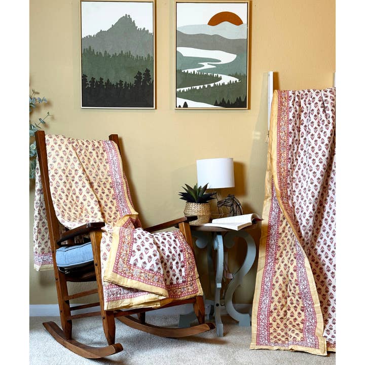 Daisy Cotton Cloud Comforter Yellow for wholesale by Ruhe - The Home Look