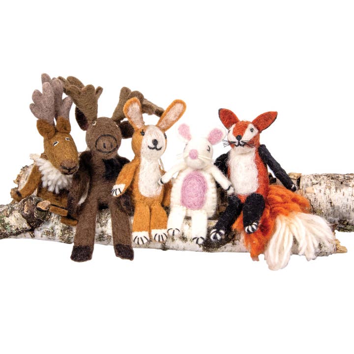 dZi Handmade – wholesale Ornament – Daisy Rabbit Wild Woolie3